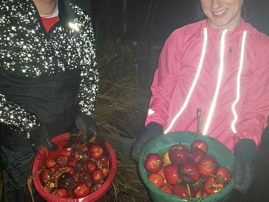 Goodgym runners Apple-y themselves to the mission 