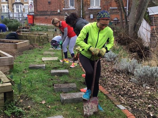 Hilly Fields are alive with the sound of GoodGym!