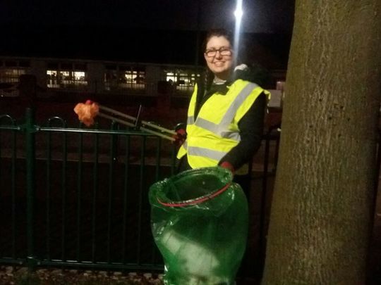 I just love litter picking it makes me so excited I sometimes cry tears of joy!... for 10 consecutive days :)