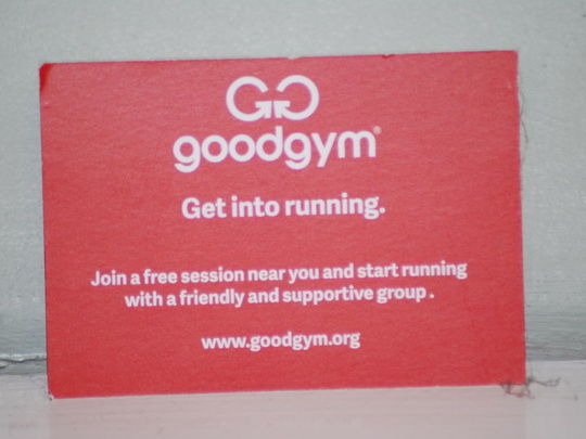 Spreading the word on GoodGym