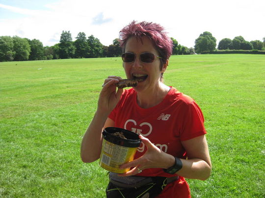 Eastville parkun bake over - 50th run julie completed