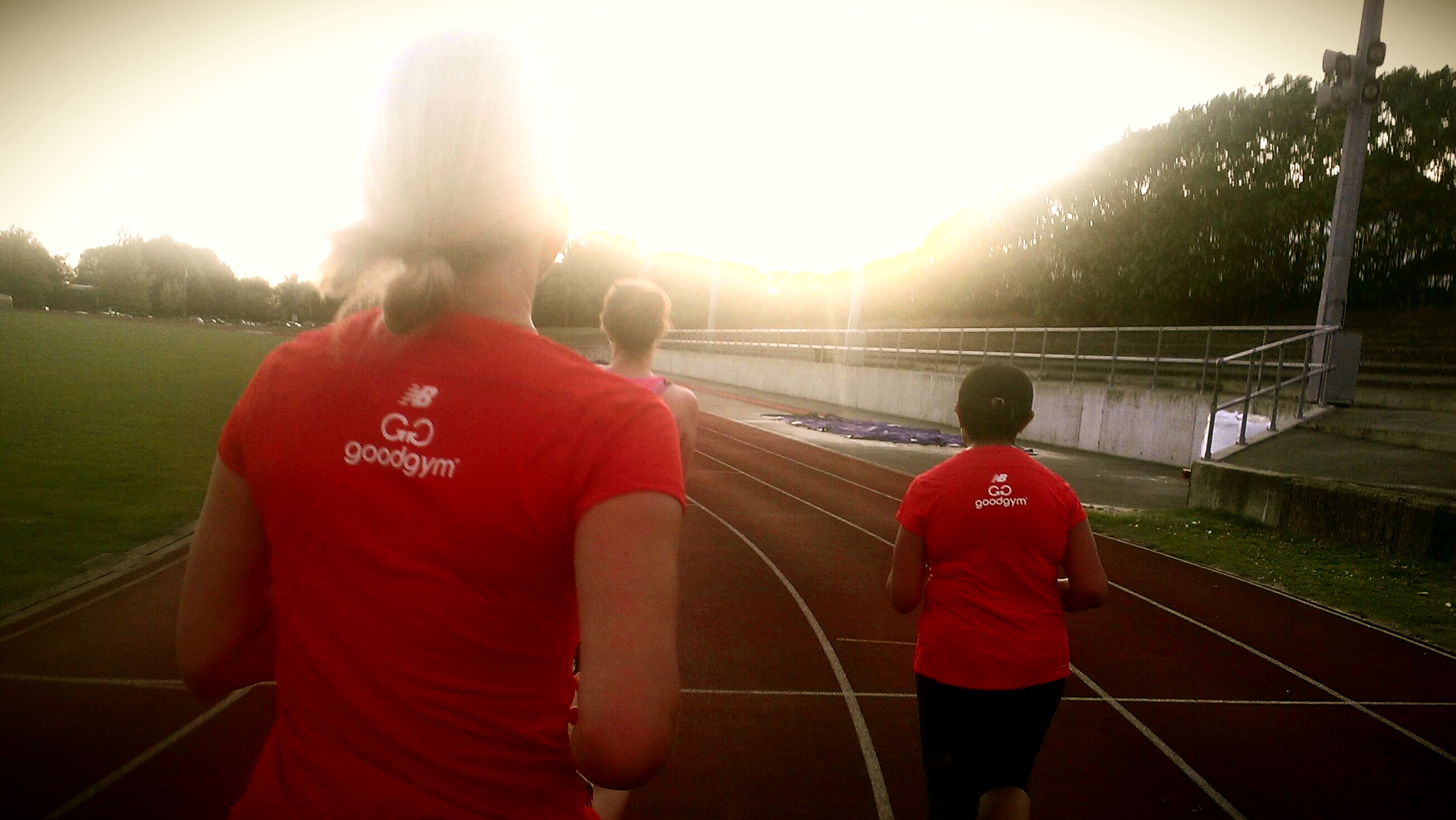 On your marks , sunset, GoodGym 