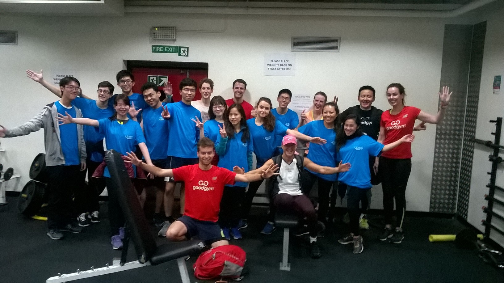 GoodGym at the Gym