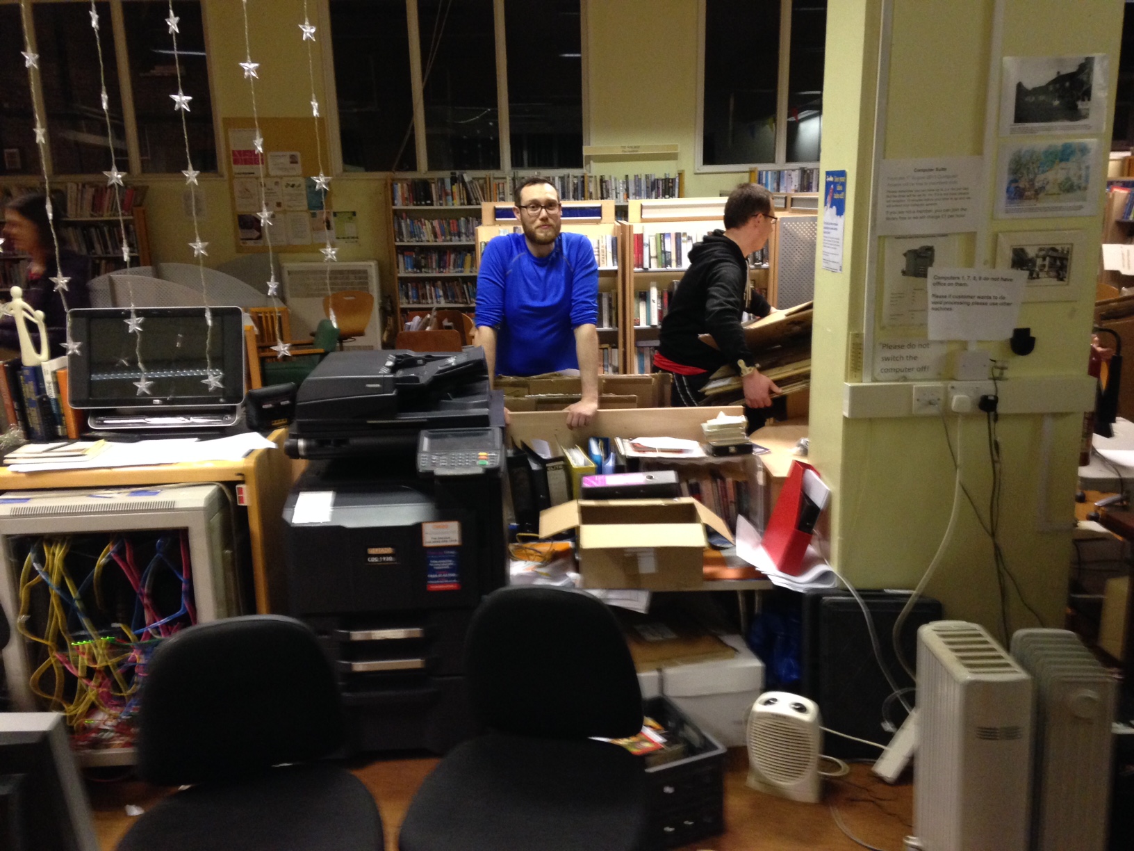 Putting Books in a Box, Putting Books in a Cardboard Box