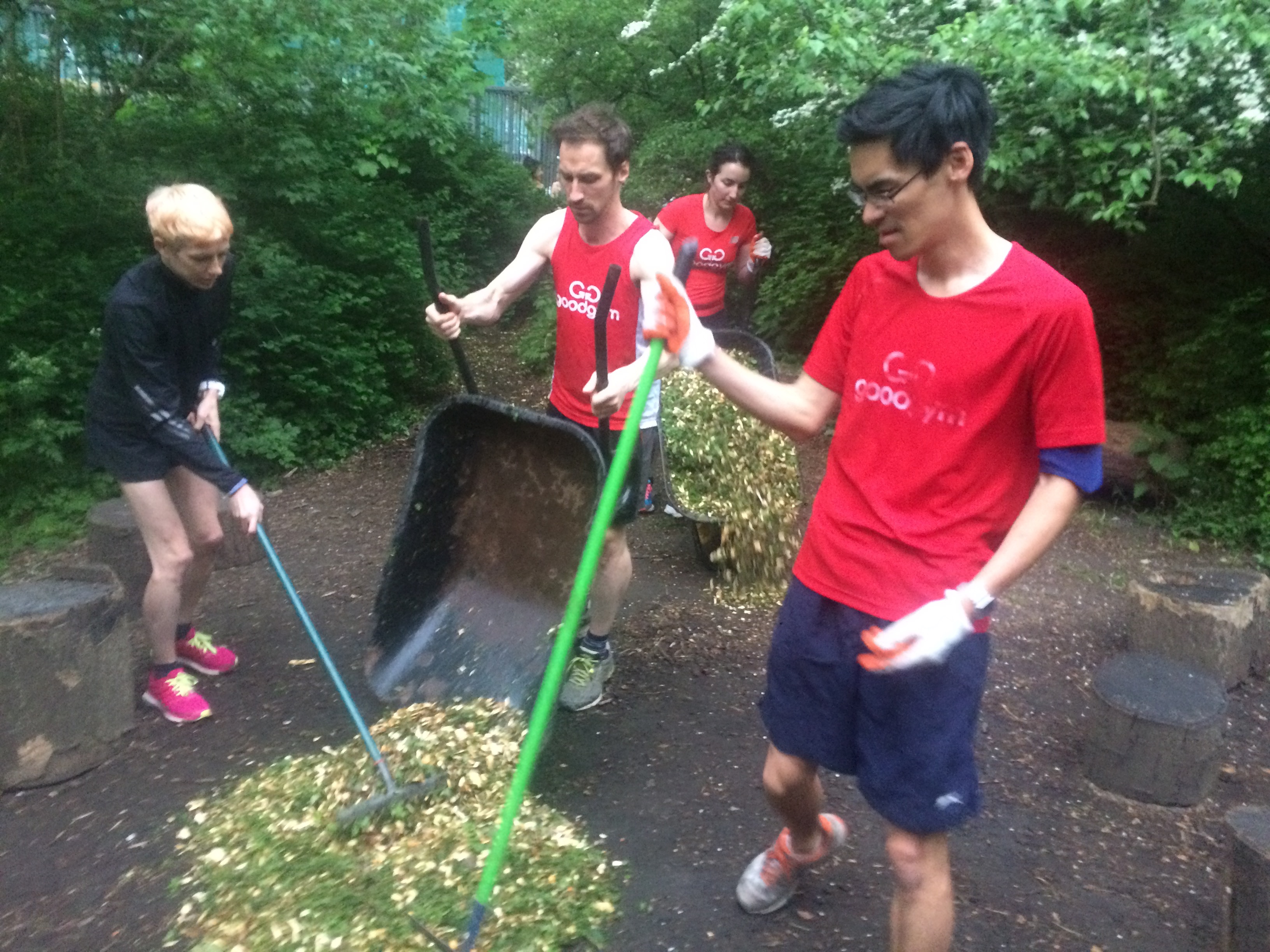 Making the earth move at Hollybush