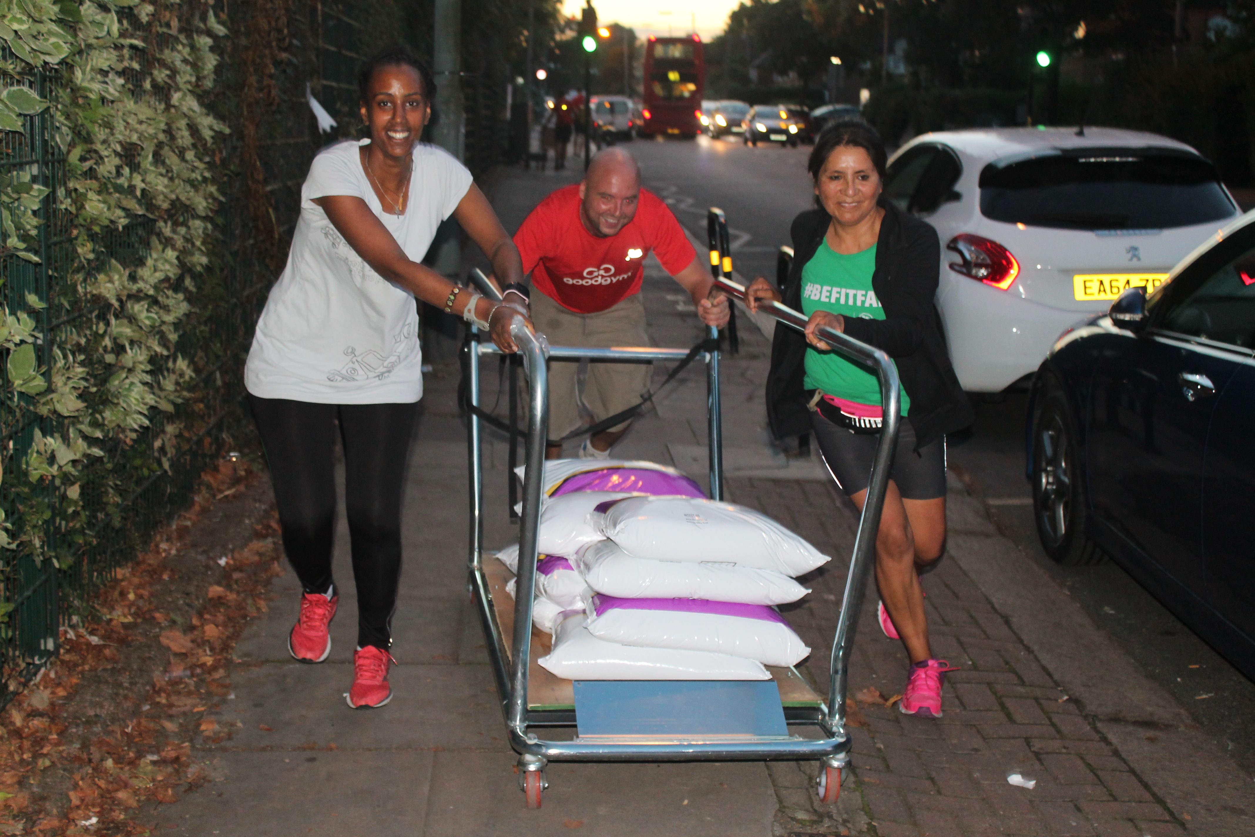 GoodGym is great... yup, sands about right