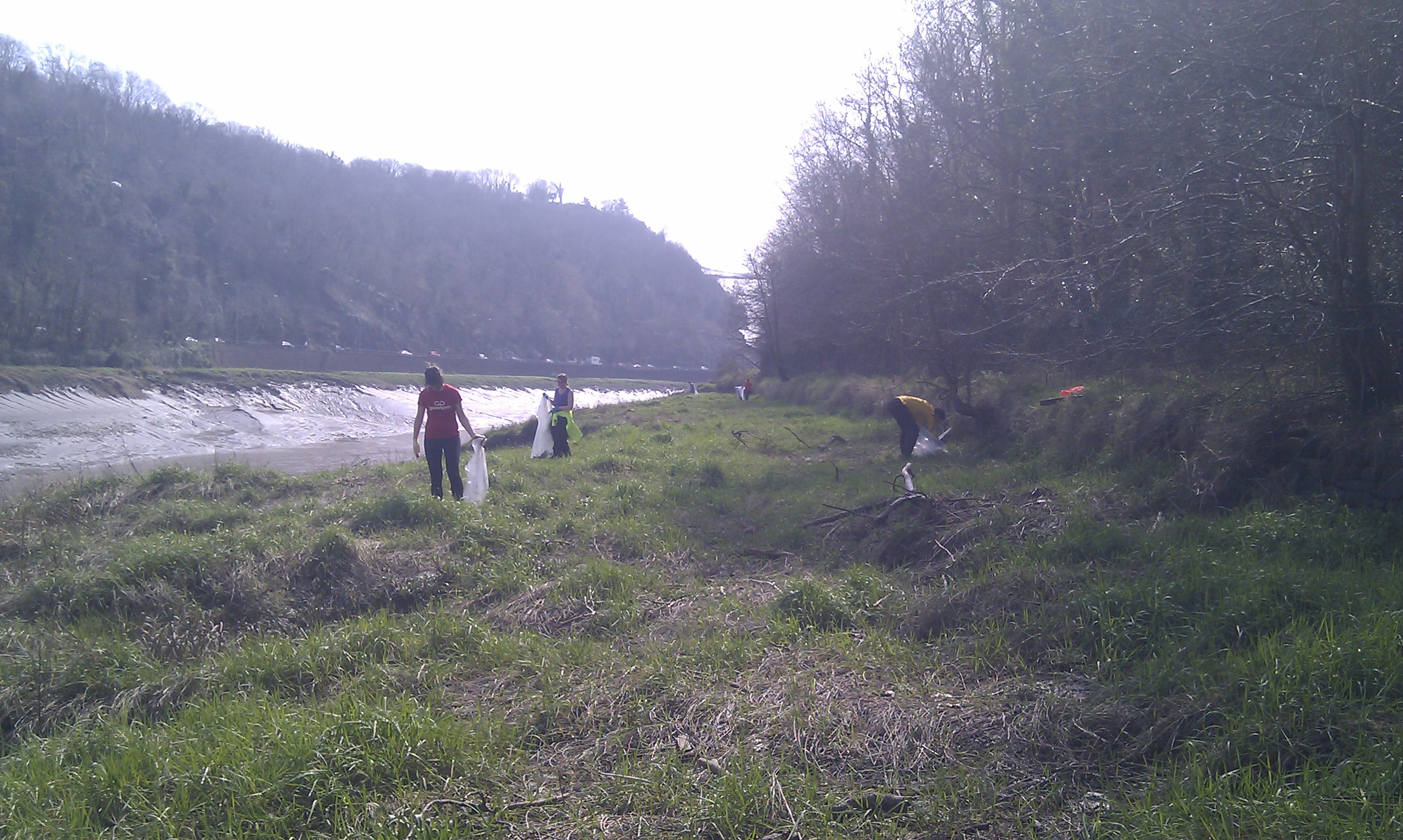 Picking litter to get a bit fitter