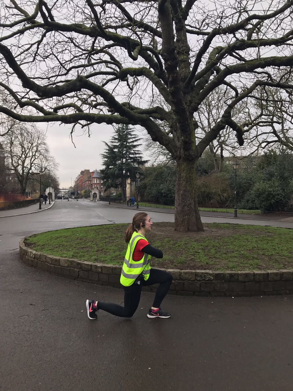 Marshalling for London mini marathon trials