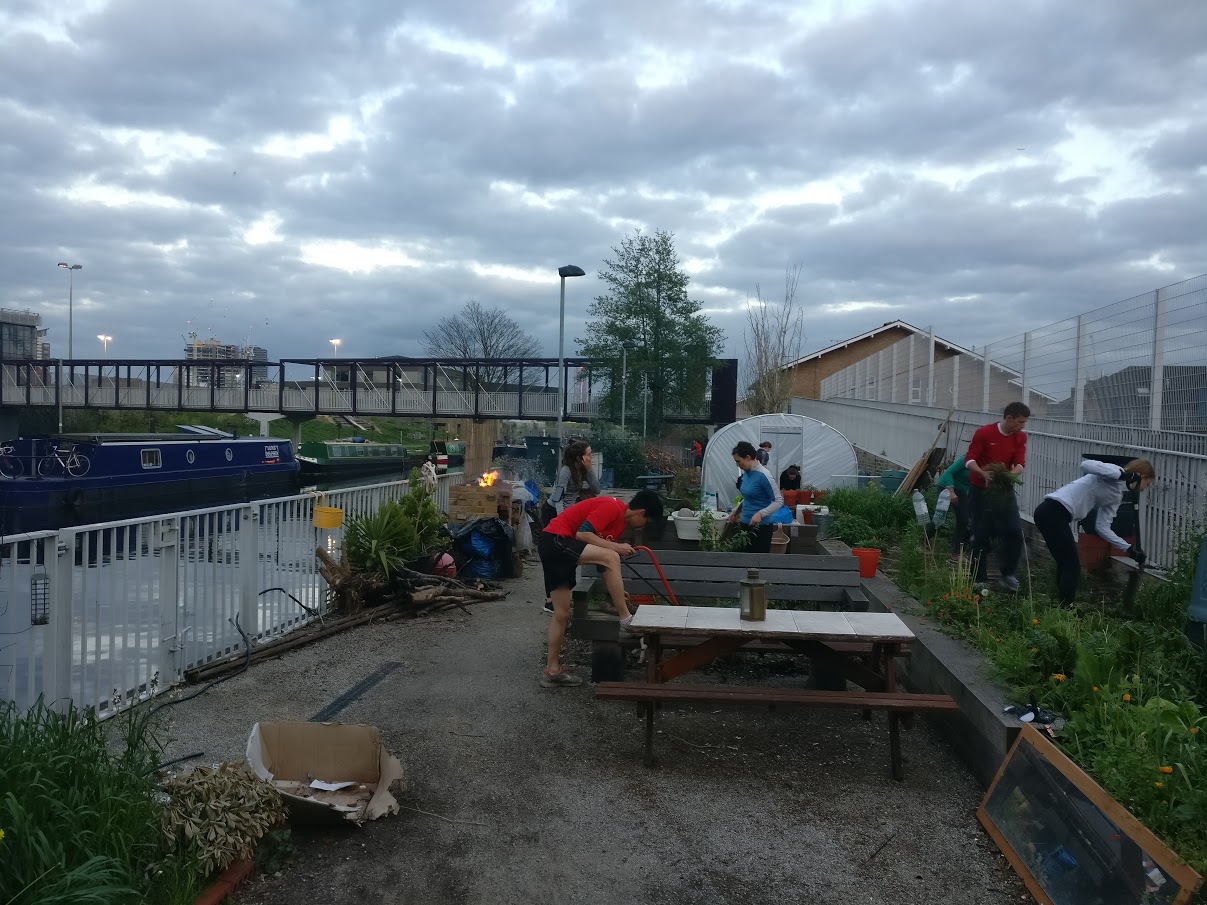 We Hack(ney) into a community garden