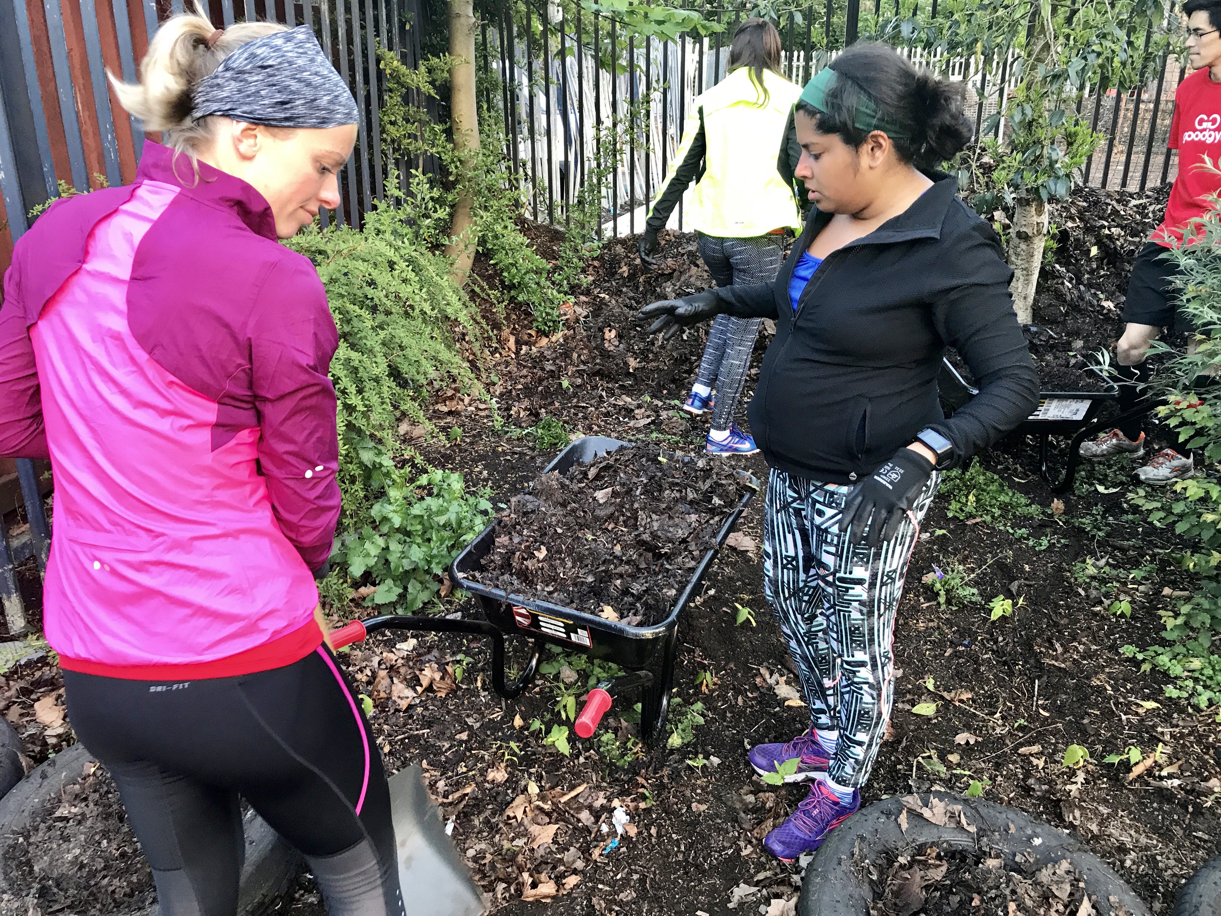 Dispatching the Mighty Morphing Goodgym Rangers....and a Robin! 