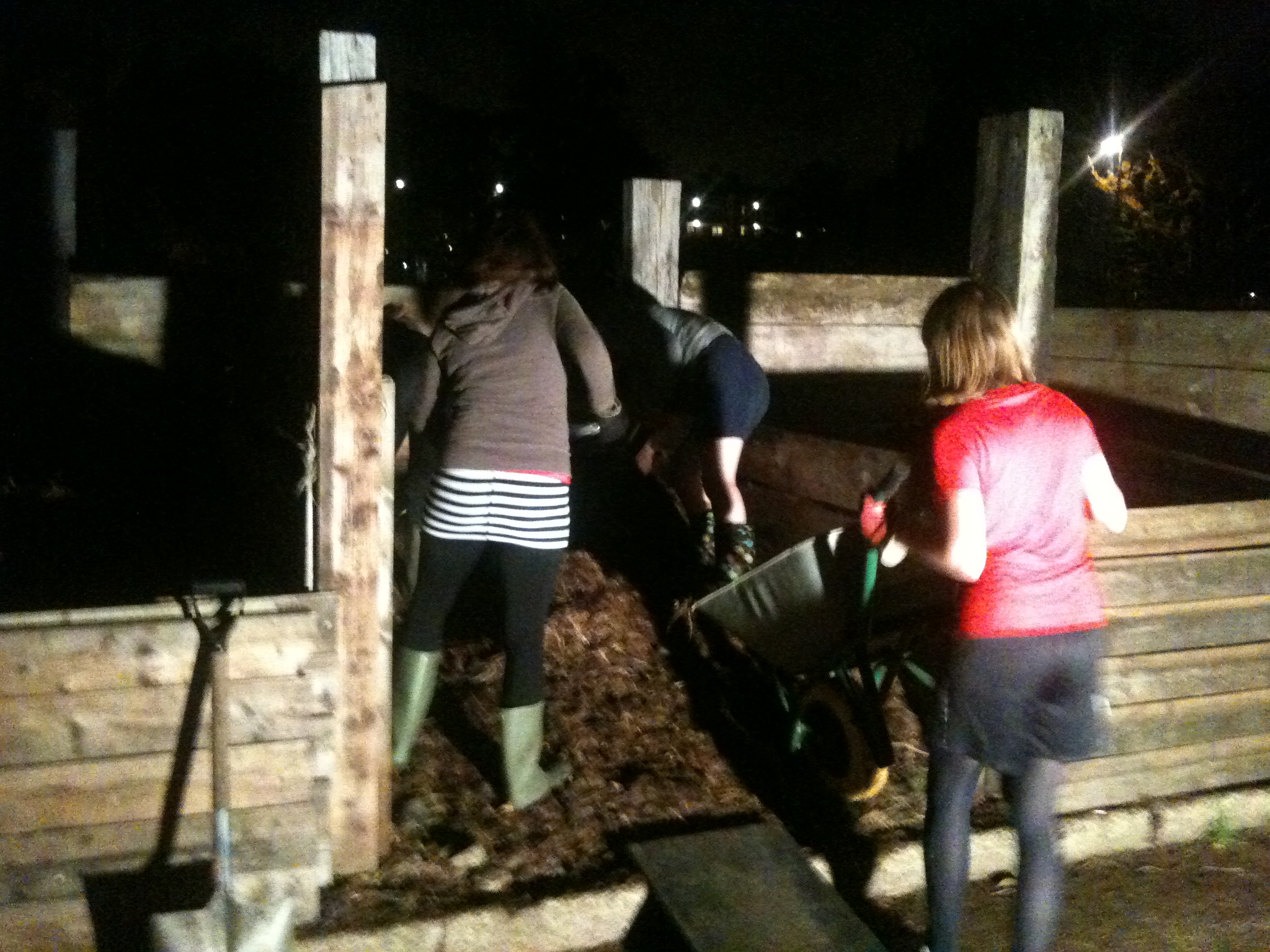 Getting down and dirty at Spitalfields Farm