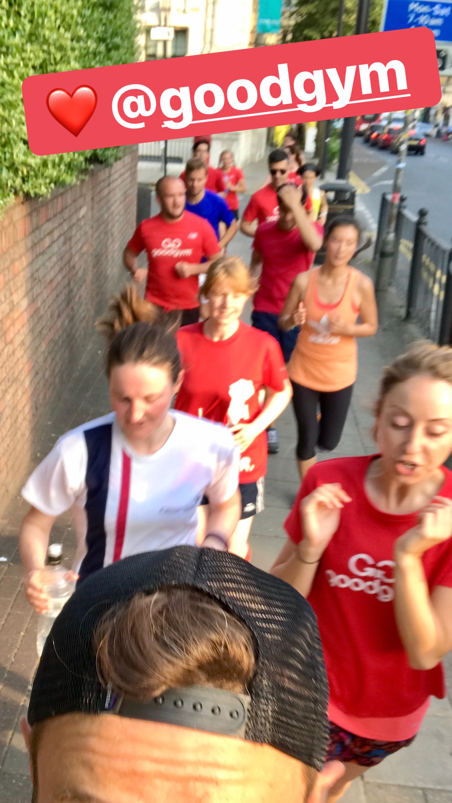 Sun day there will be no litter, until then it's GoodGym to the rescue! 