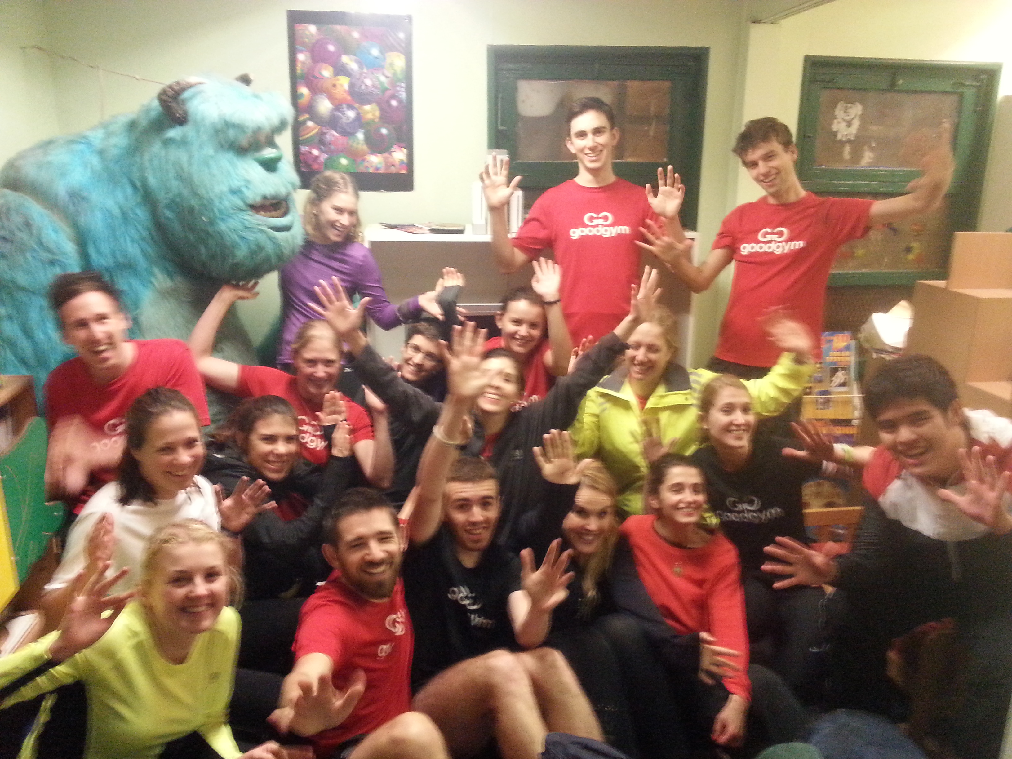 GoodGym and the Amazing Technicolor Dream Crew